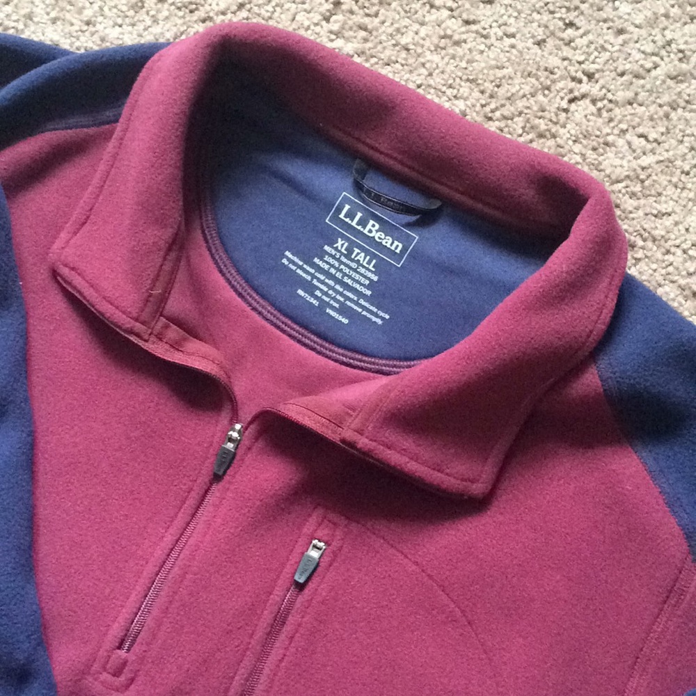 LL Bean Fleece Pullover